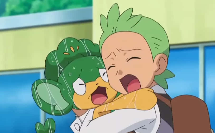 Pansage And Cilan Crying Background