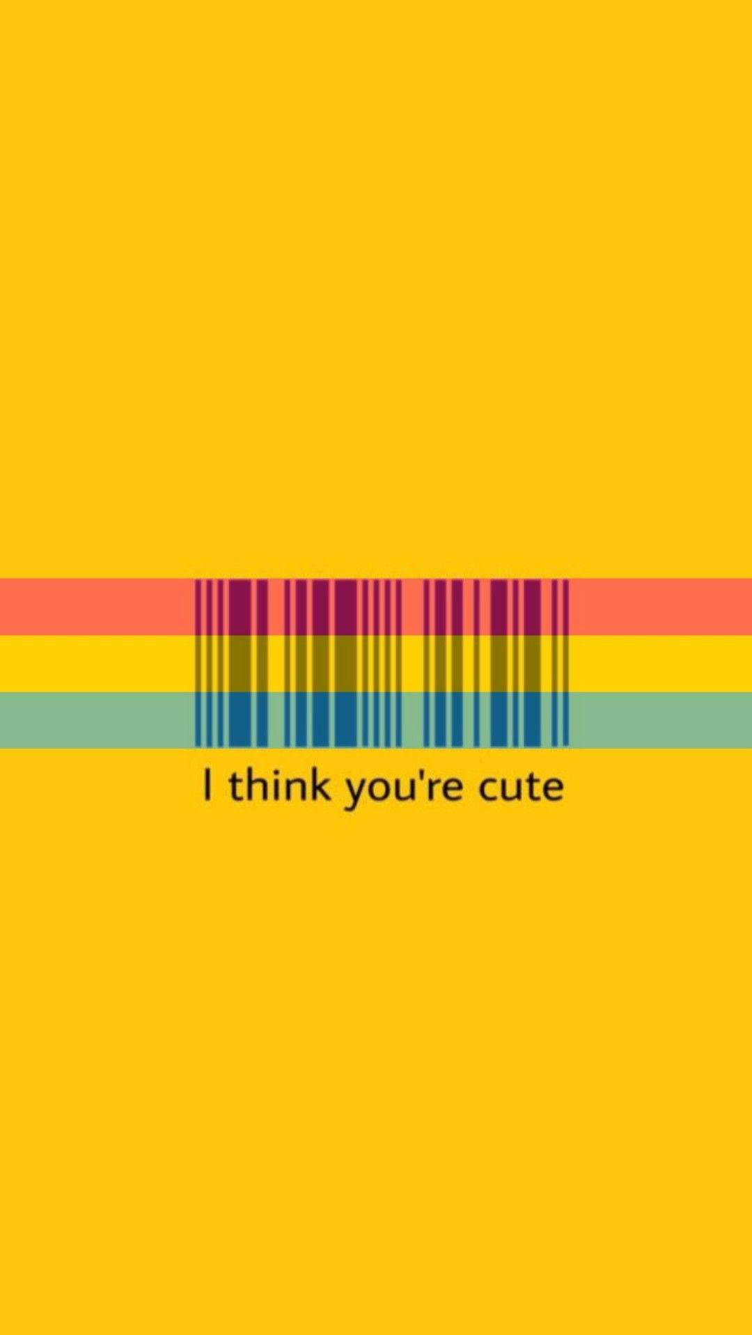 Pansexual Barcode Background