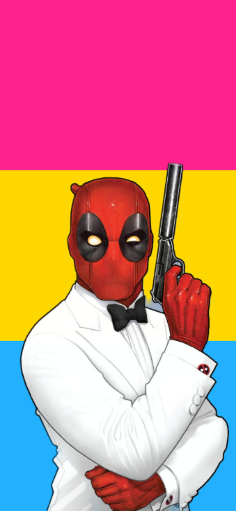 Pansexual Deadpool Background
