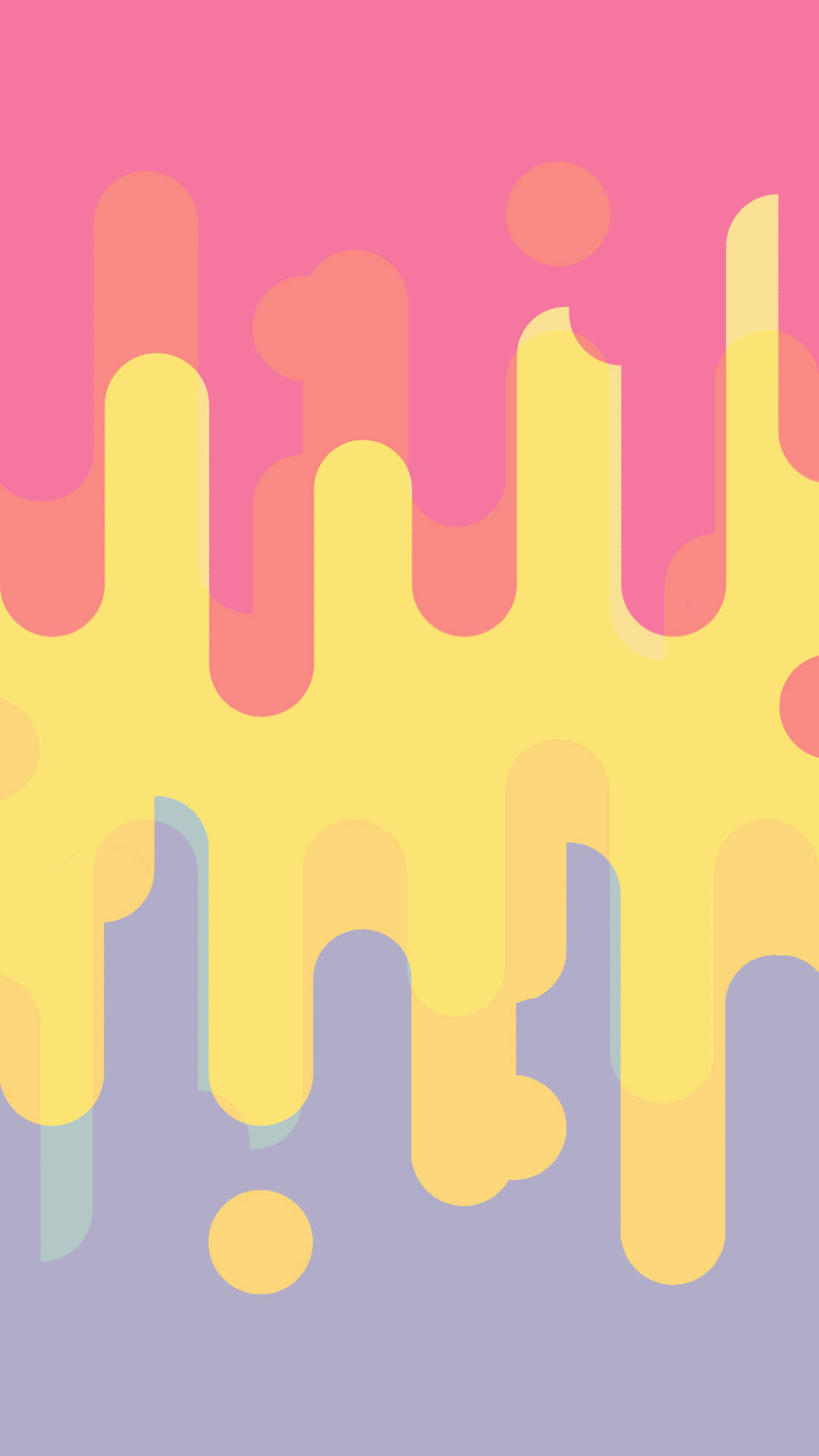 Pansexual Drip Pattern Background