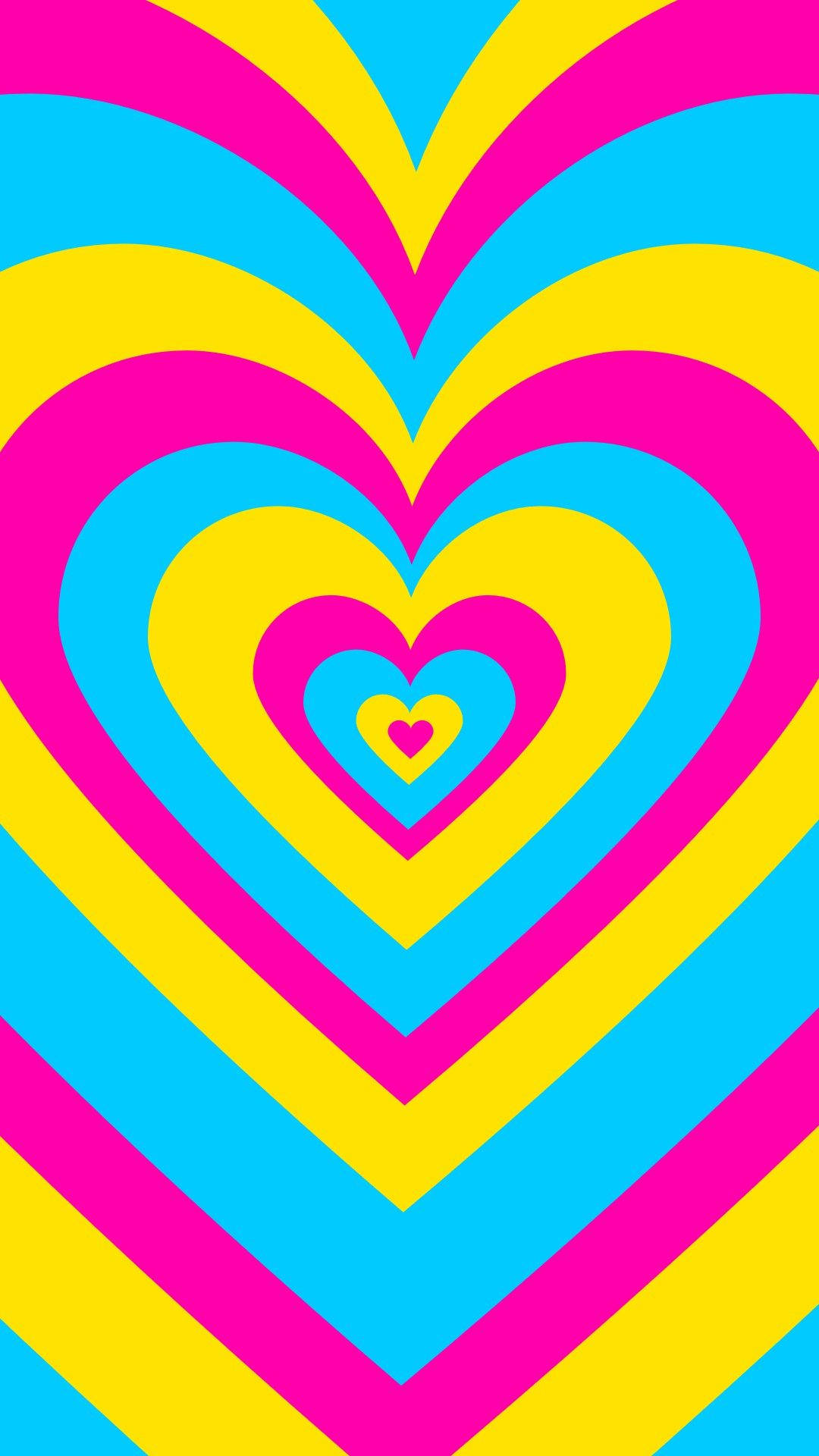 Pansexual Solid Spiral Heart Tunnel