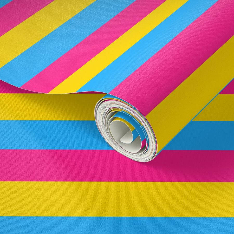 Pansexual Wrapping Paper Background