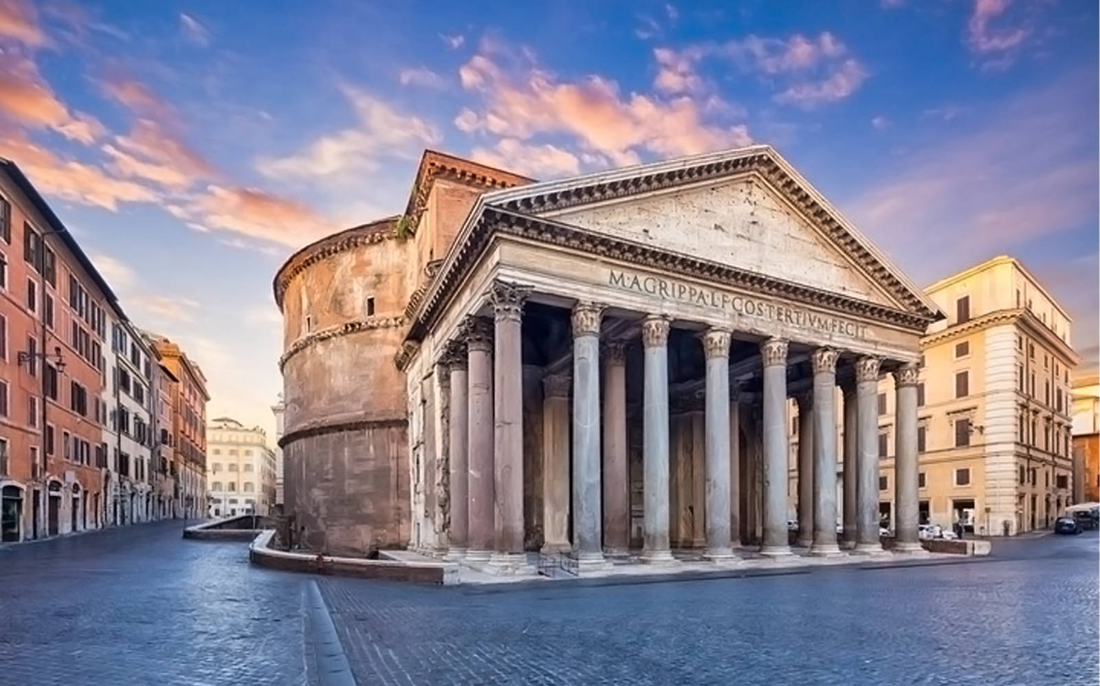 Pantheon In The Afternoon