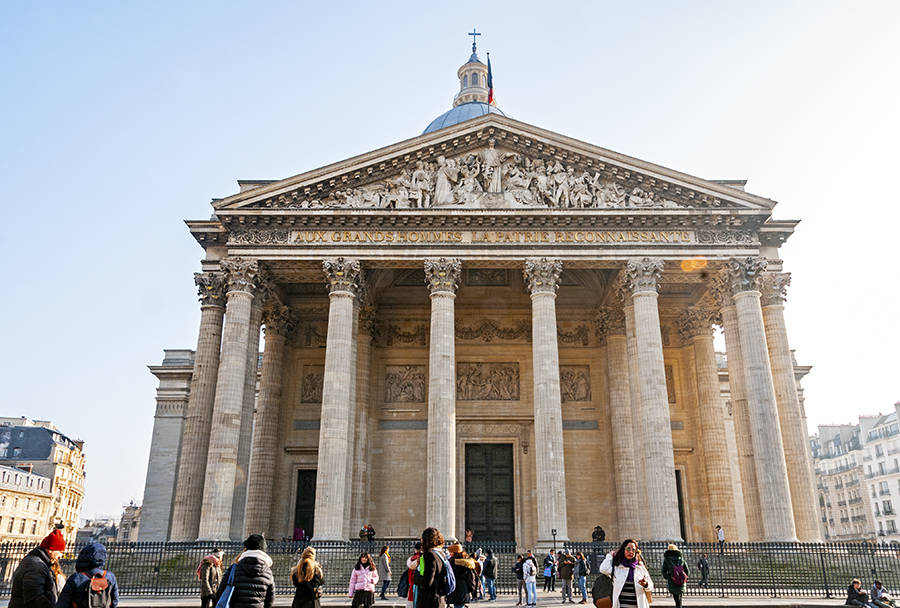 Pantheon Majestic Facade Background