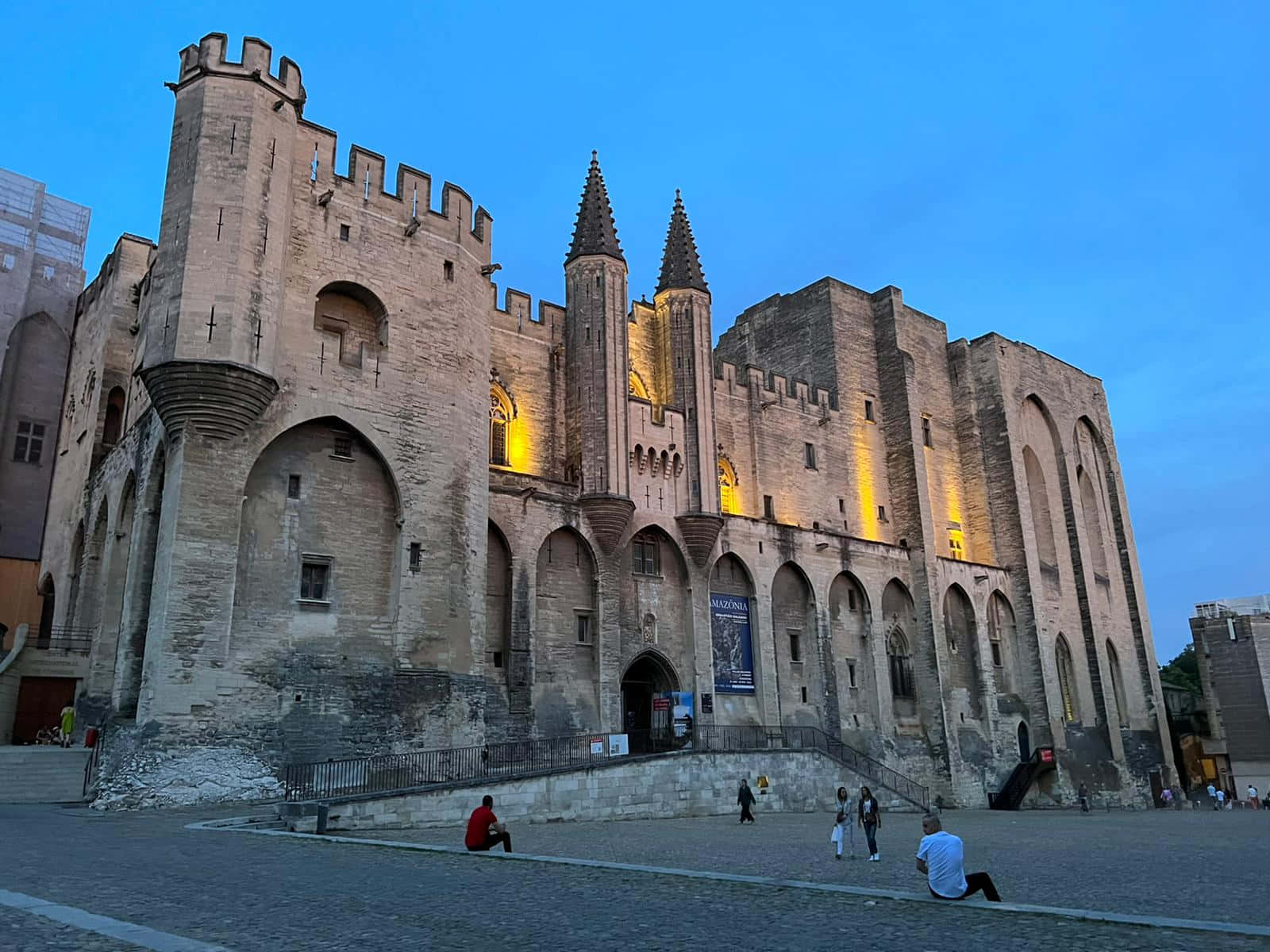 Papal Palace Avignon History Background