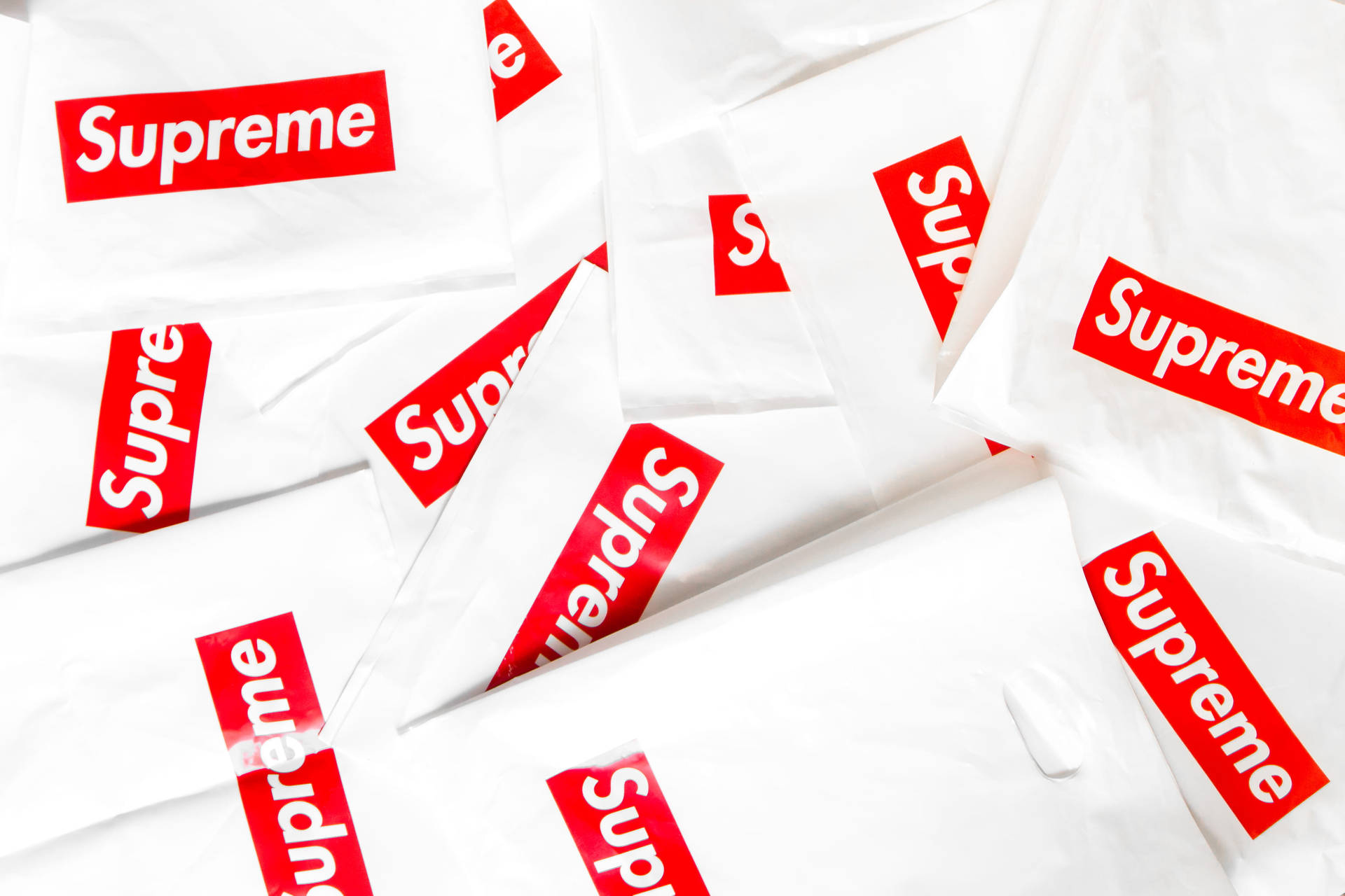 Paper Bags Supreme Laptop Background