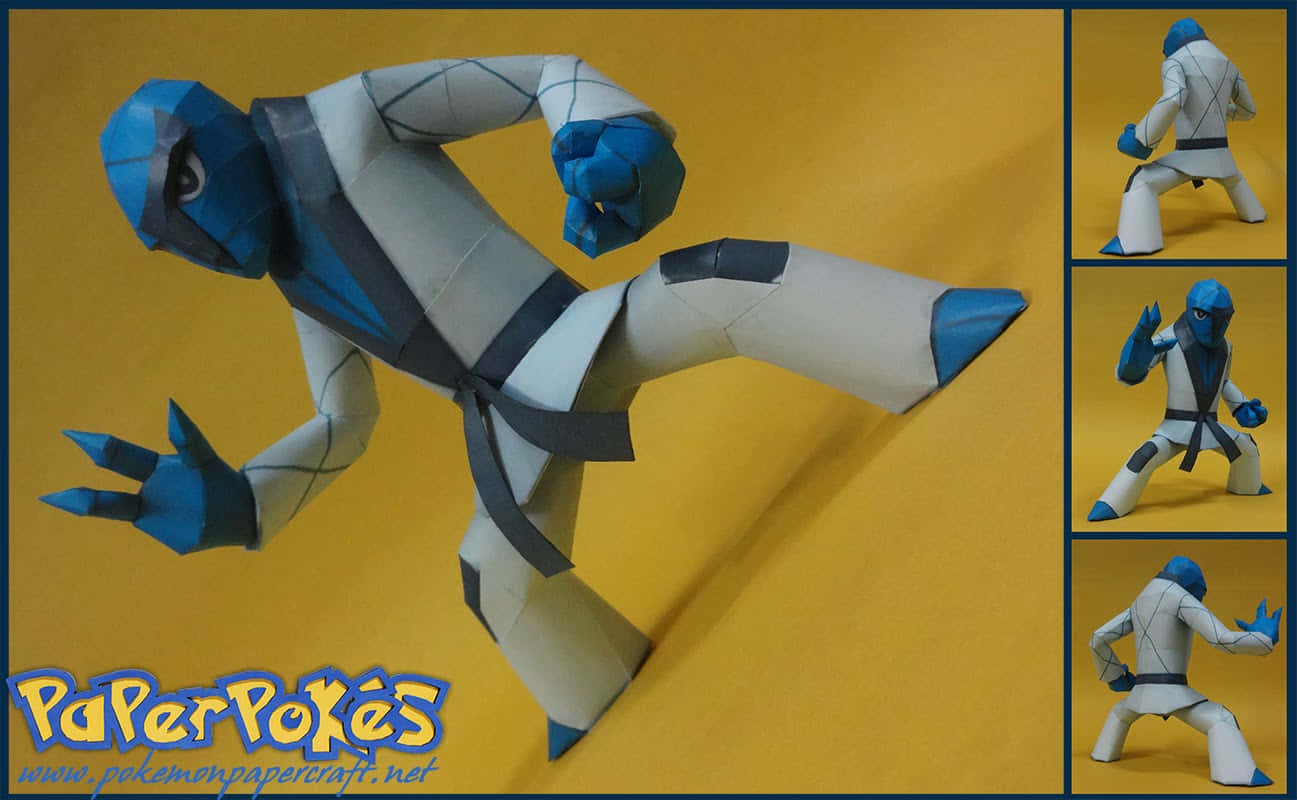 Paper Pokes Sawk Background