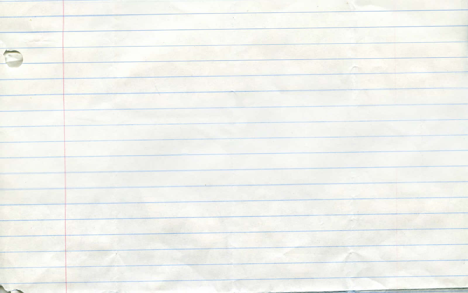 Paper White Notebook Background