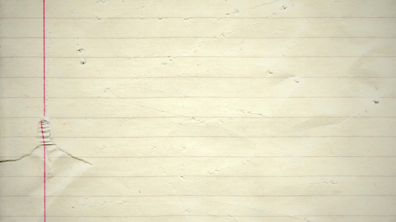 Paper With Small Holes And Damages Background