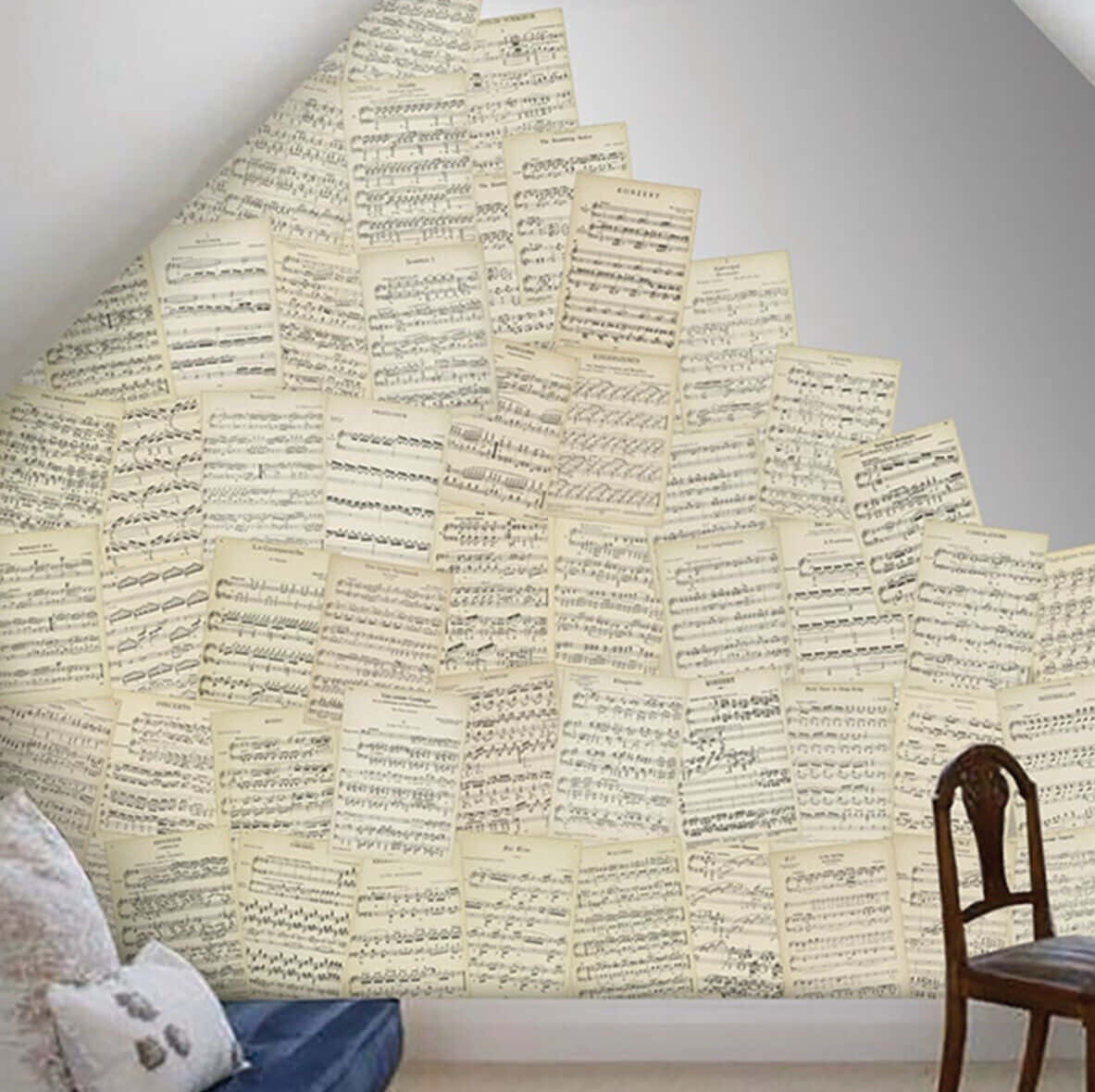 Papers Stockpiled In A Pyramid Shape