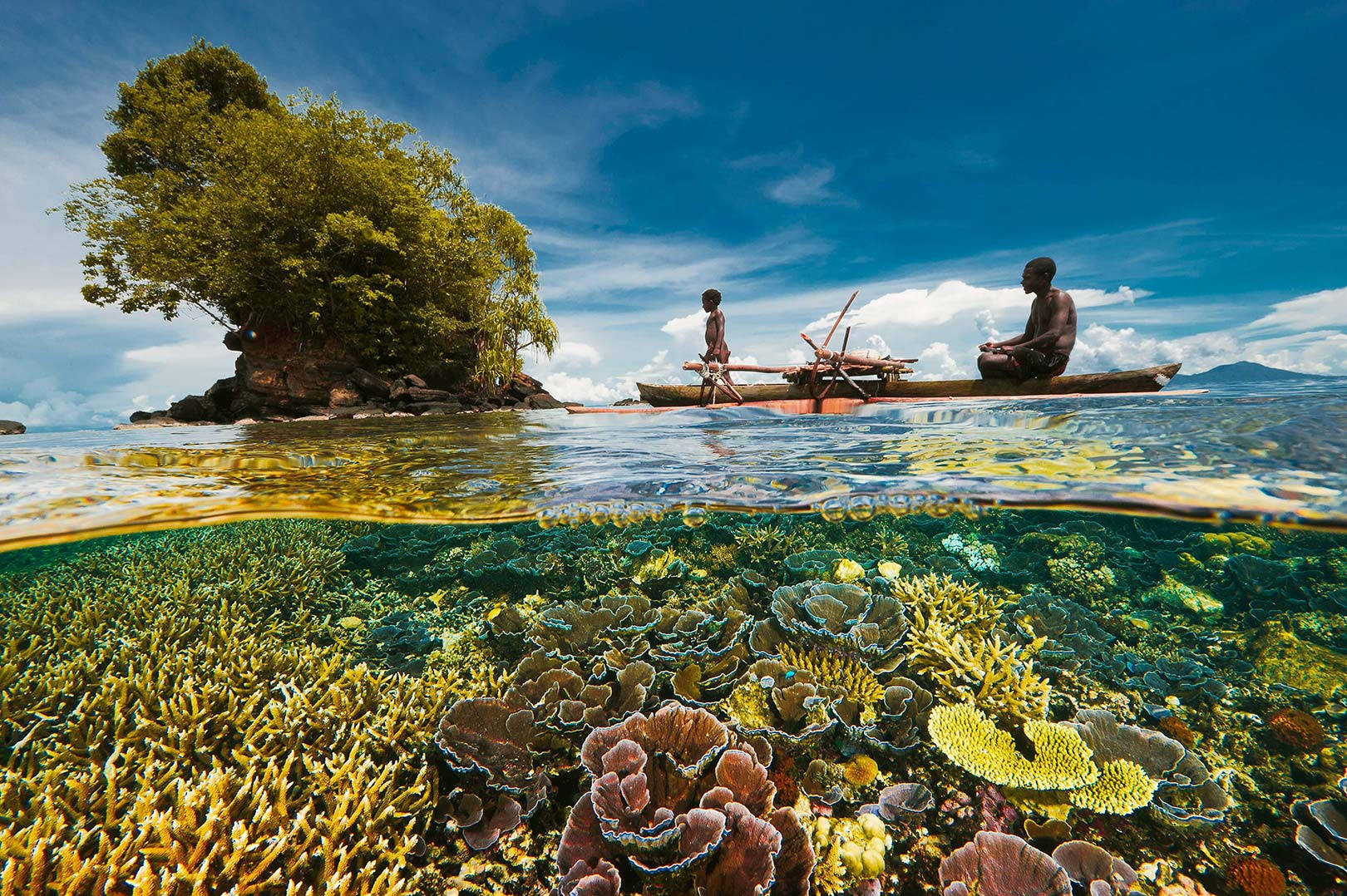 Papua New Guinea Clear Waters Background