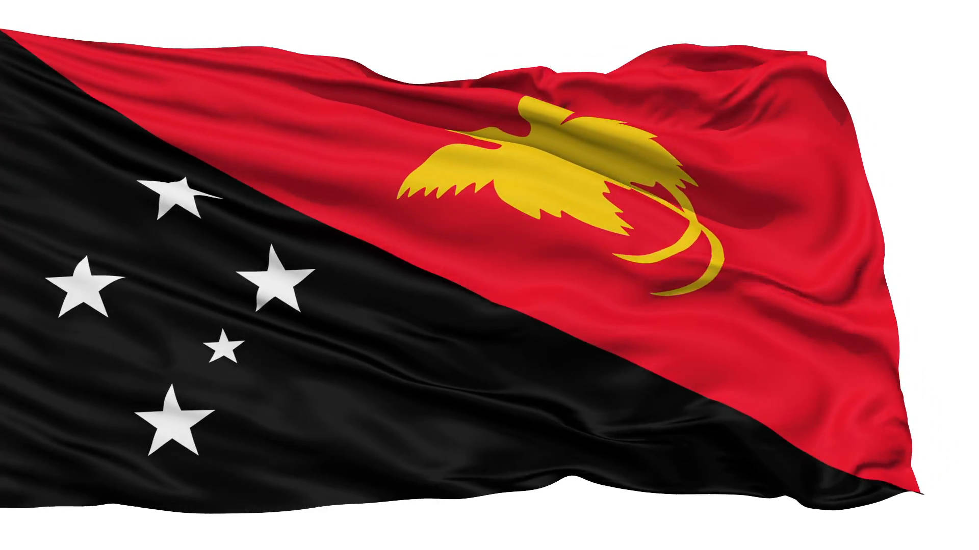 Papua New Guinea Flag Background