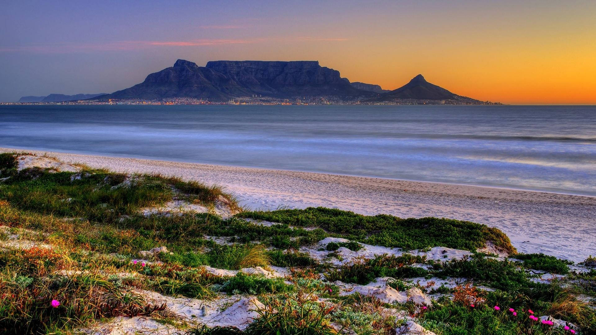 Paradise Beach In South Africa Background