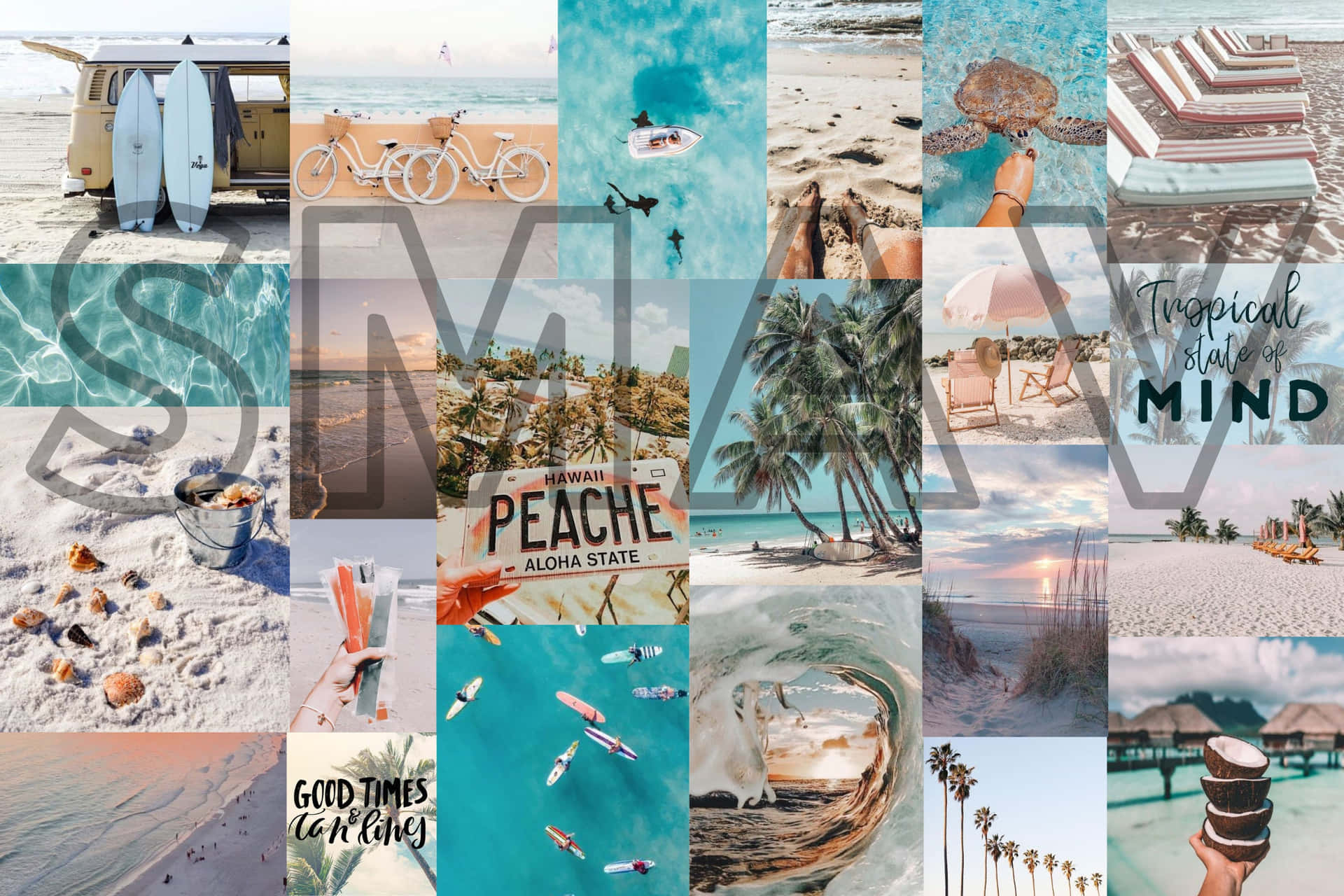 Paradise On Earth – Aesthetic Hawaii Background