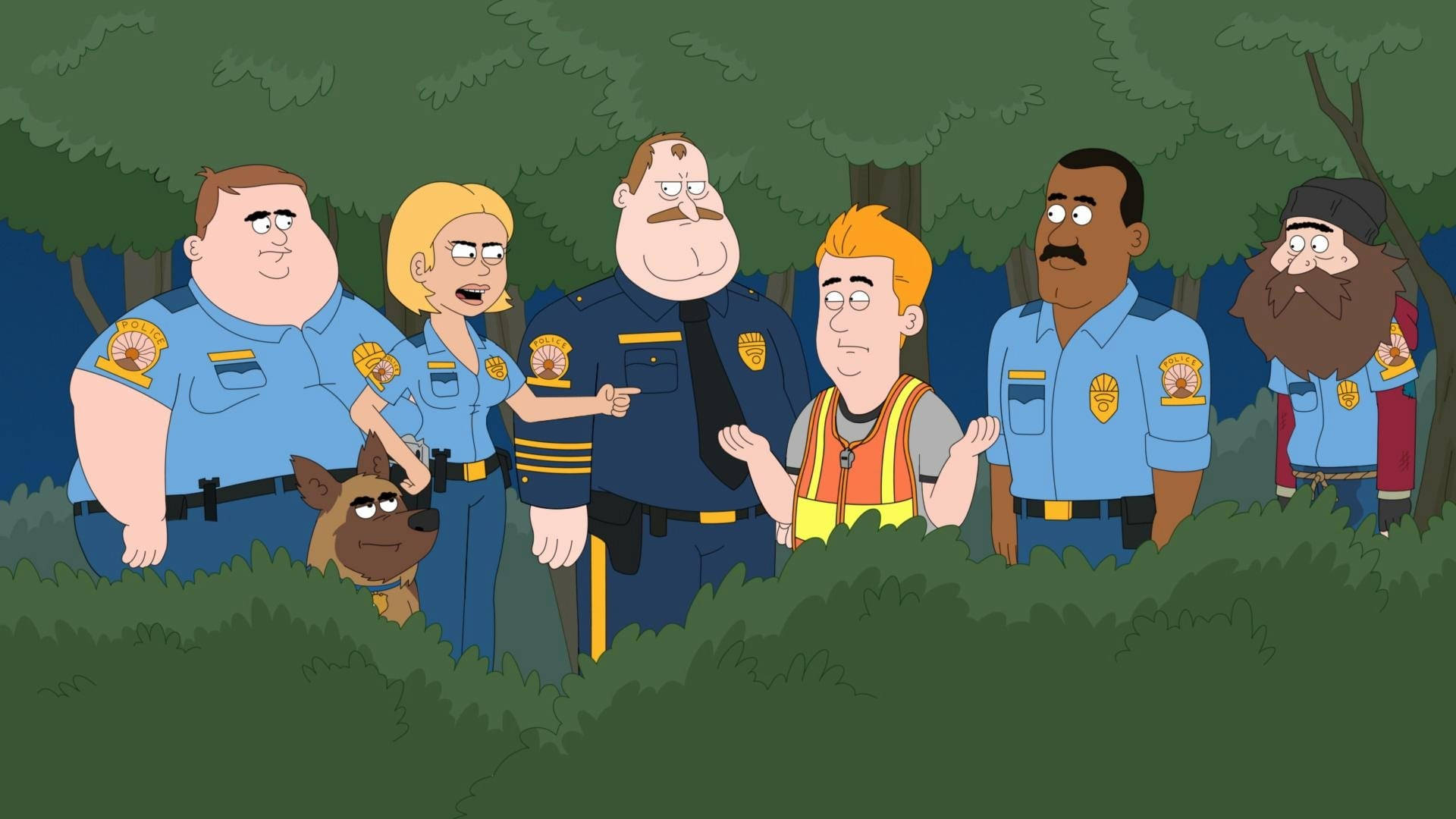 Paradise Pd Season 1 Scene Background