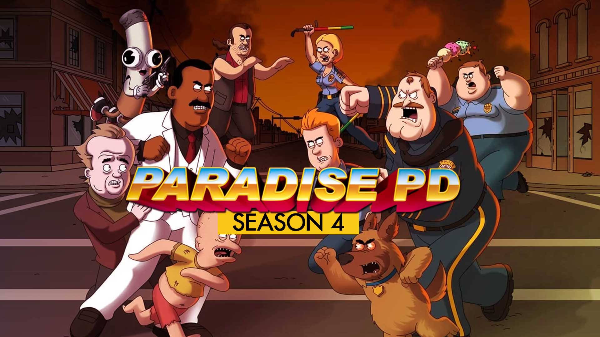 Paradise Pd Season 4 Cover