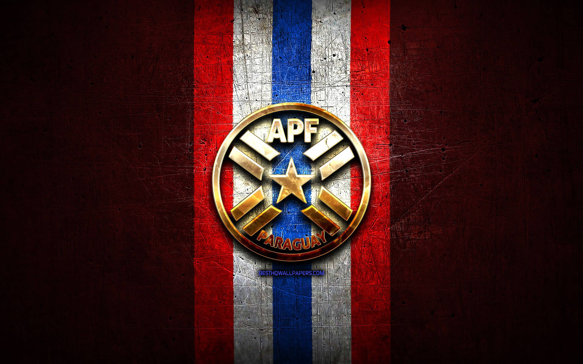 Paraguay Apf Gold Patch Background