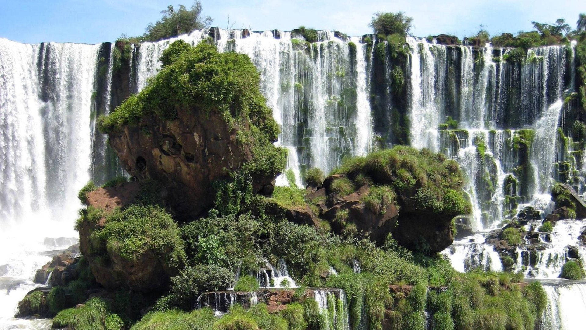 Paraguay Iguazu Falls Background