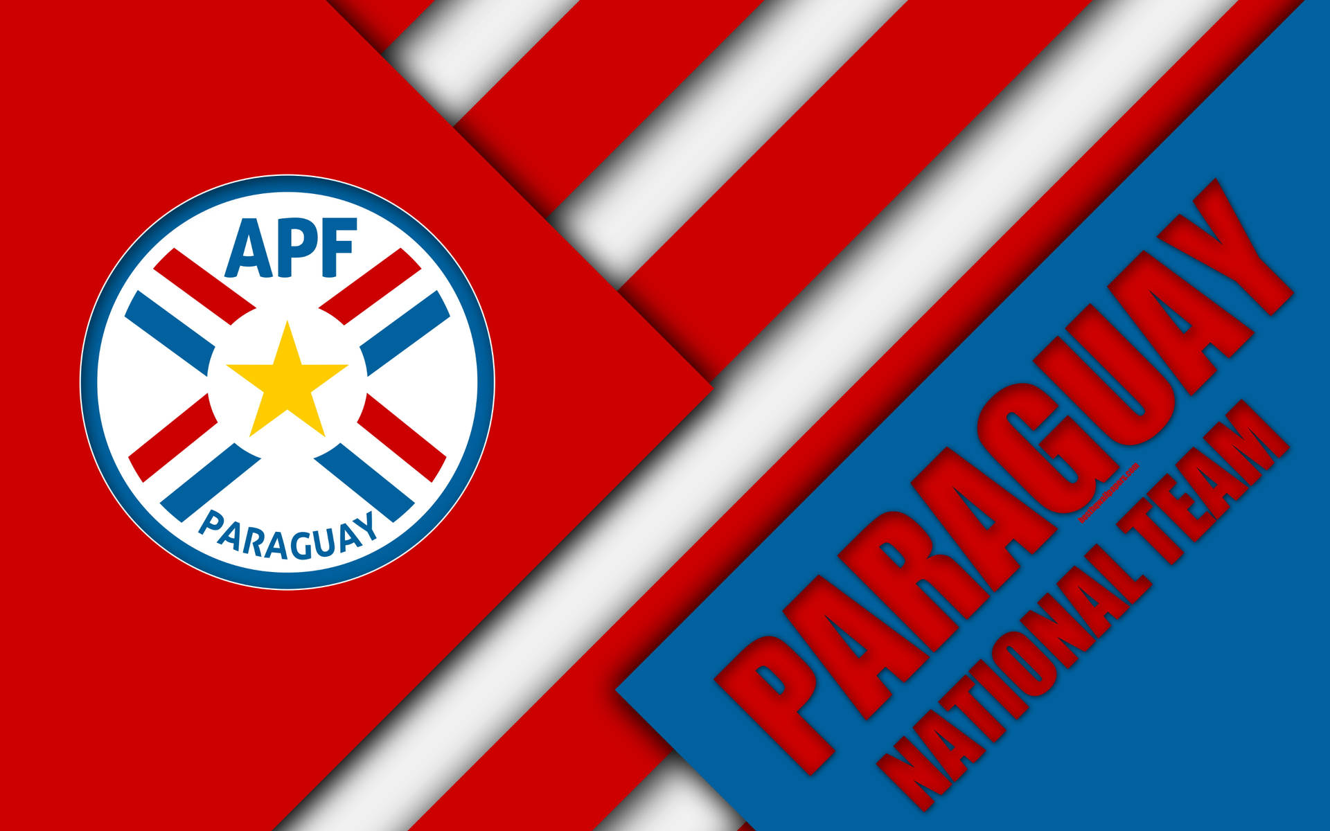 Paraguay National Team Poster Background