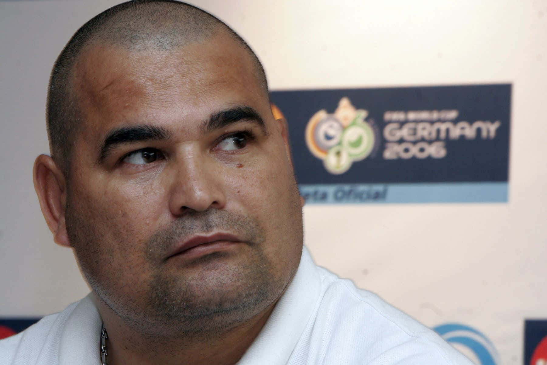 Paraguayan Football Player Jose Luis Chilavert Close Up Shot Background