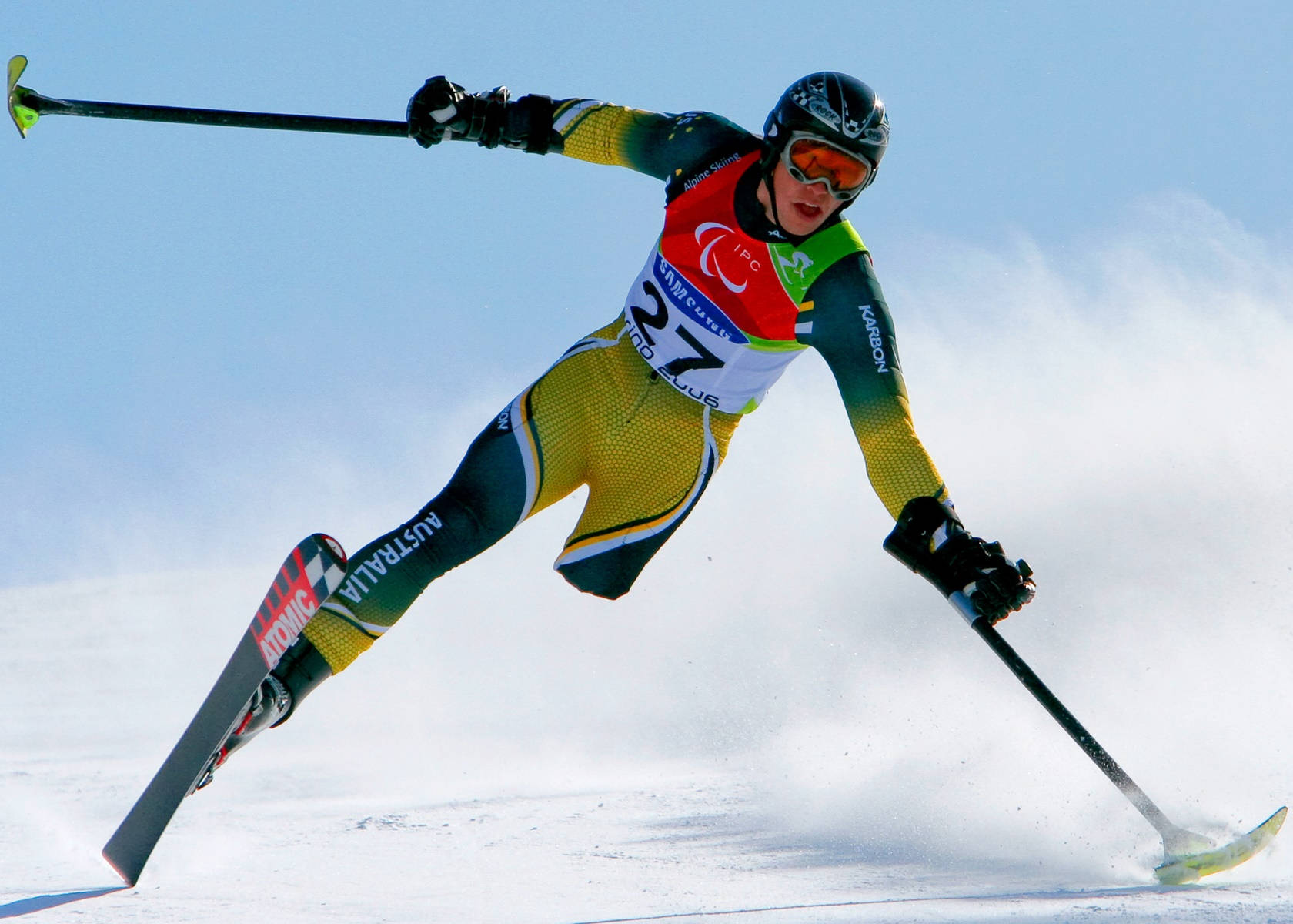 Paralympic Alpine Skiing Background