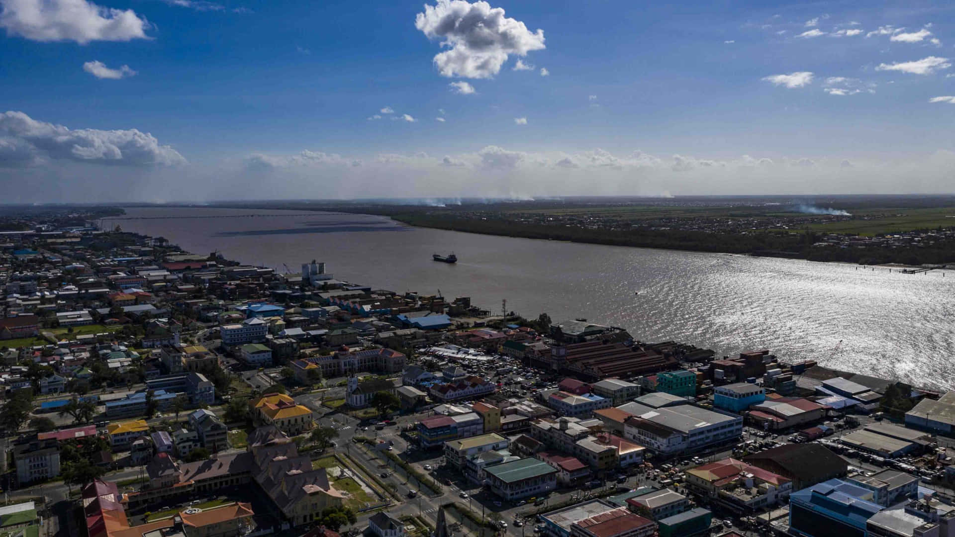 Paramaribo And The Suriname River