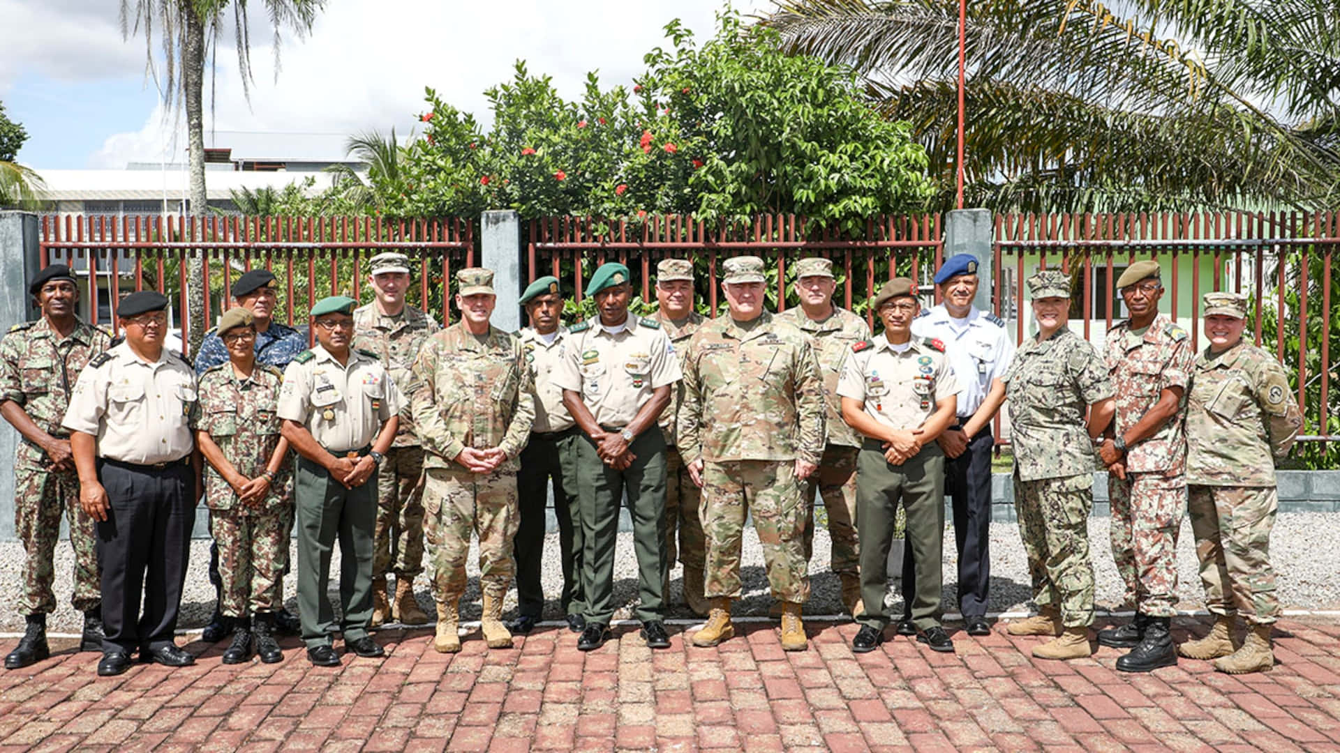 Paramaribo Military Officials Background