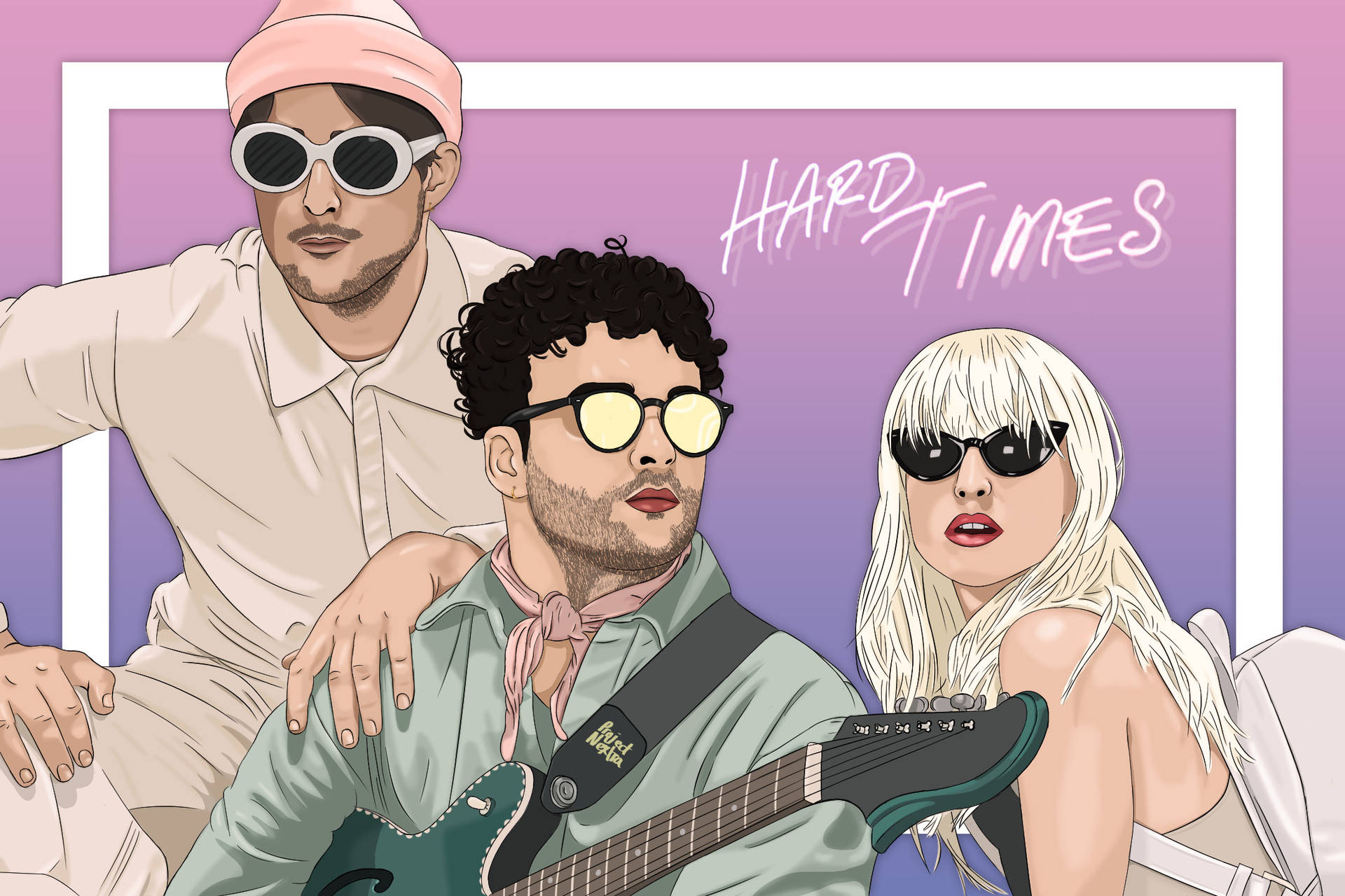 Paramore Hard Time Fanart Background