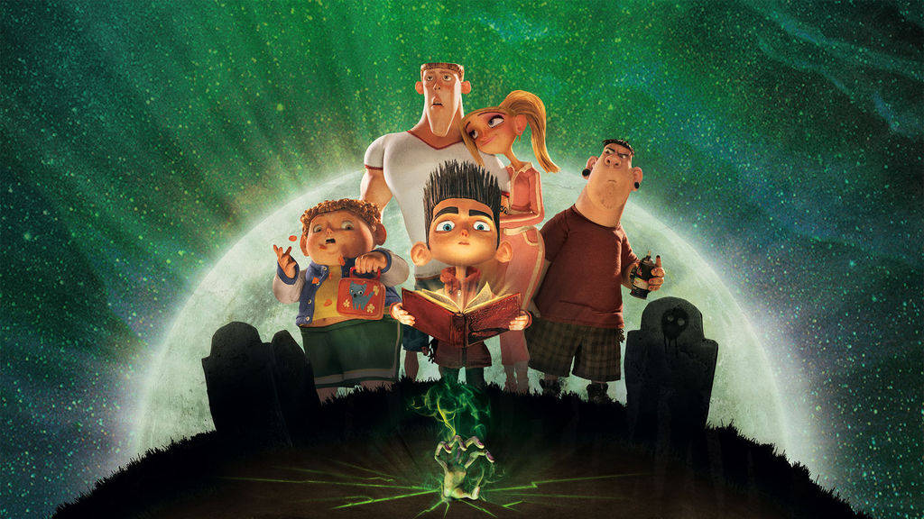 Paranorman Characters At A Cemetery