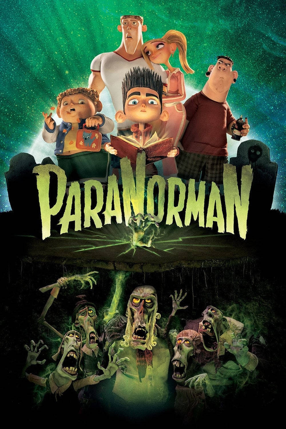 Paranorman Confronting The Supernatural On A Dark Cinematic Poster Background