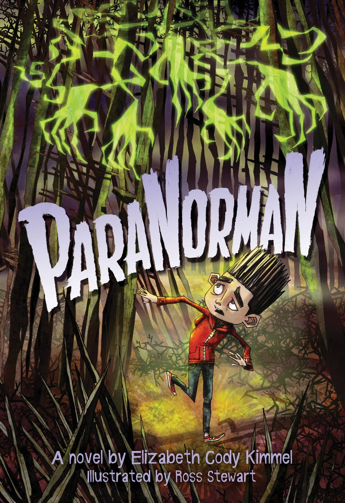 Paranorman Illustrated Cover Art Background