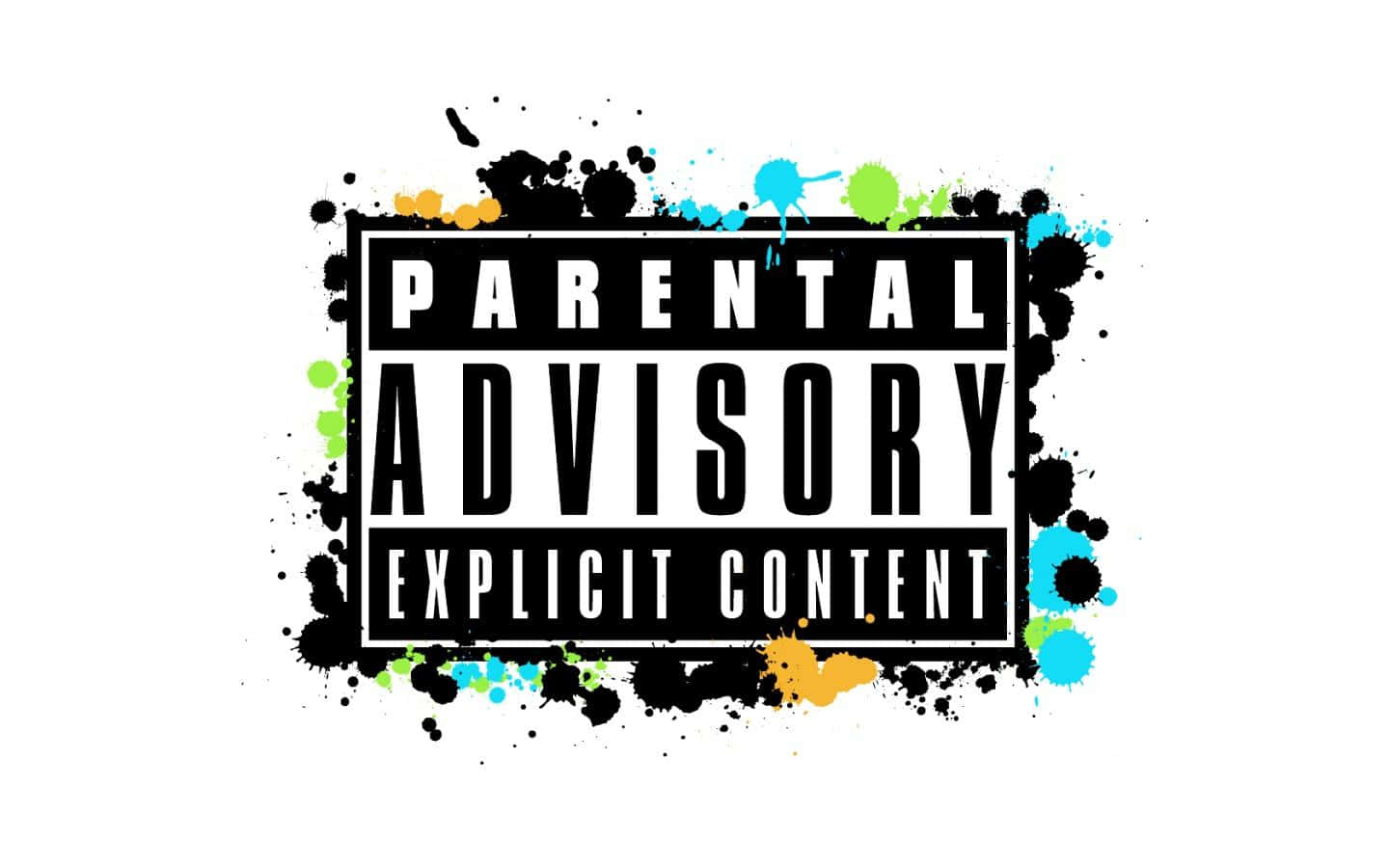 Parental Advisory Explicit Content Background