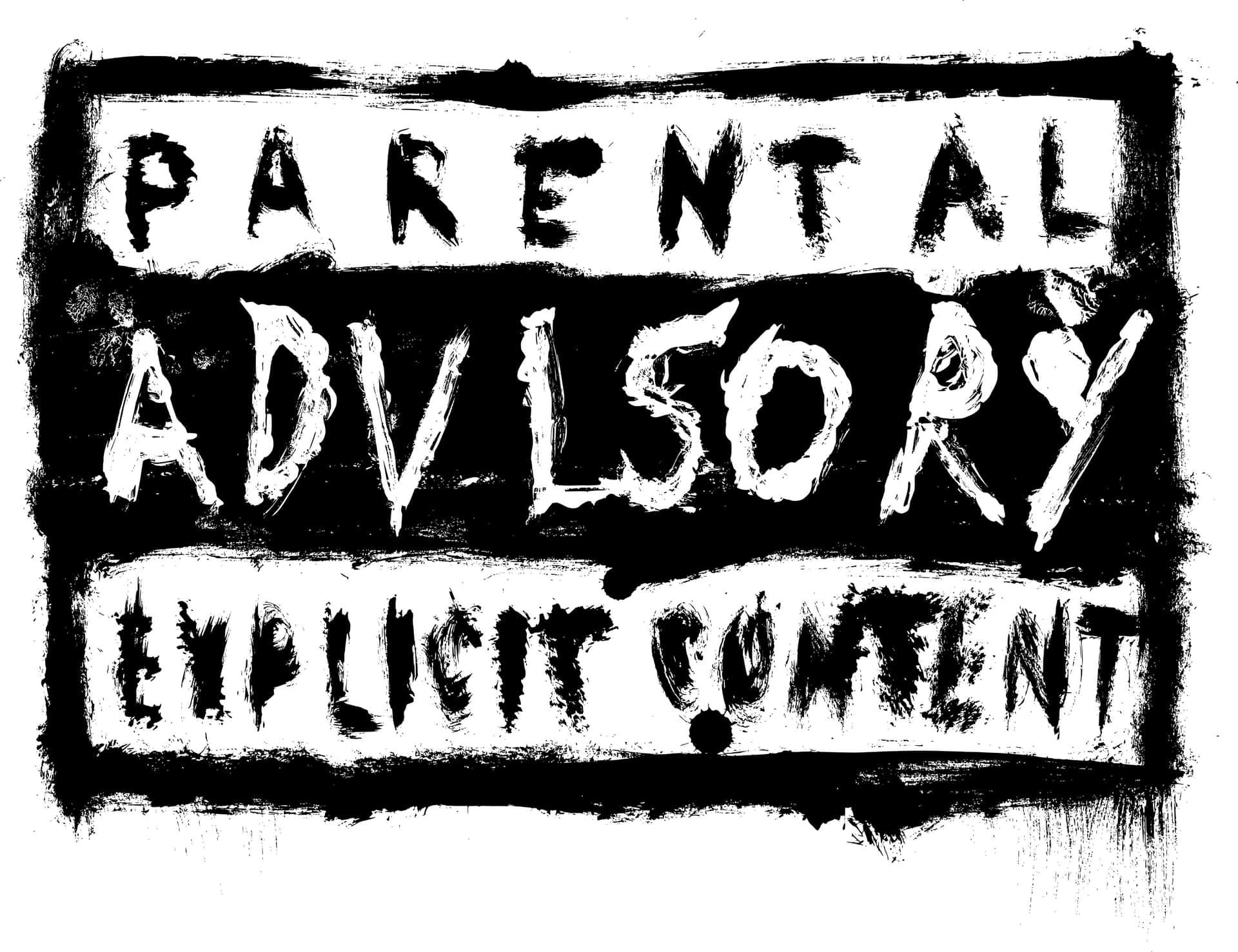 Parental Advisory Explicit Content Background