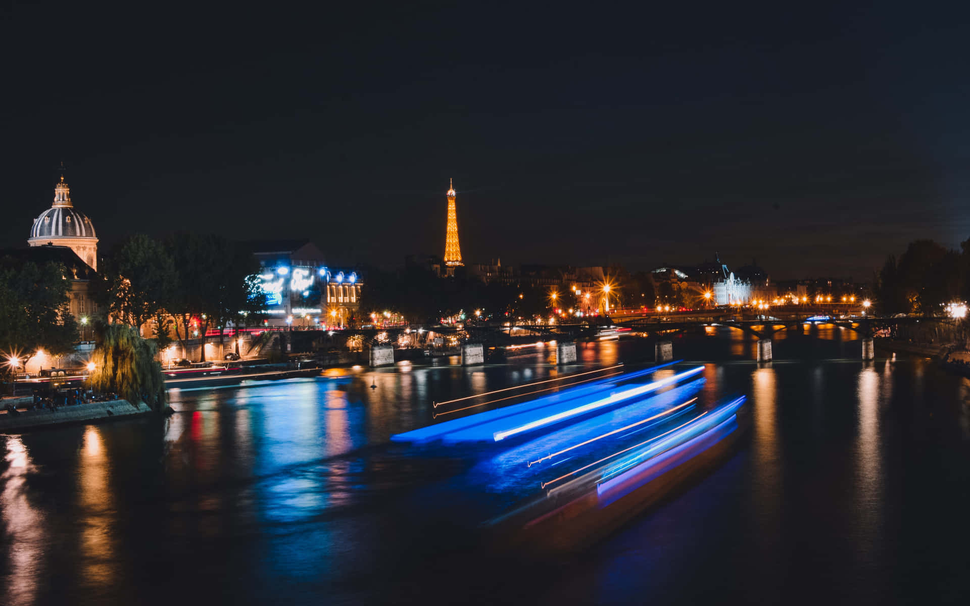 Paris At Night Fast Movement