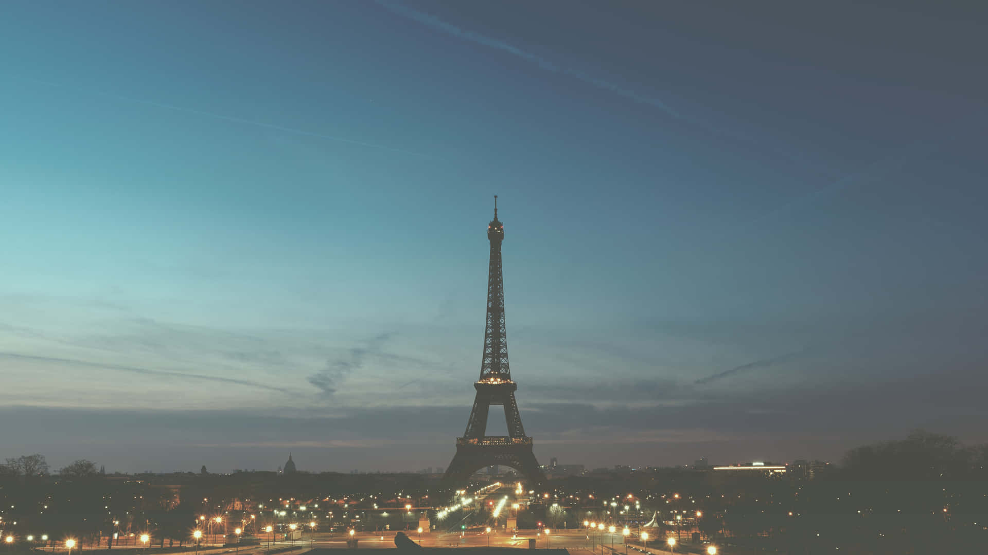 Paris At Night View