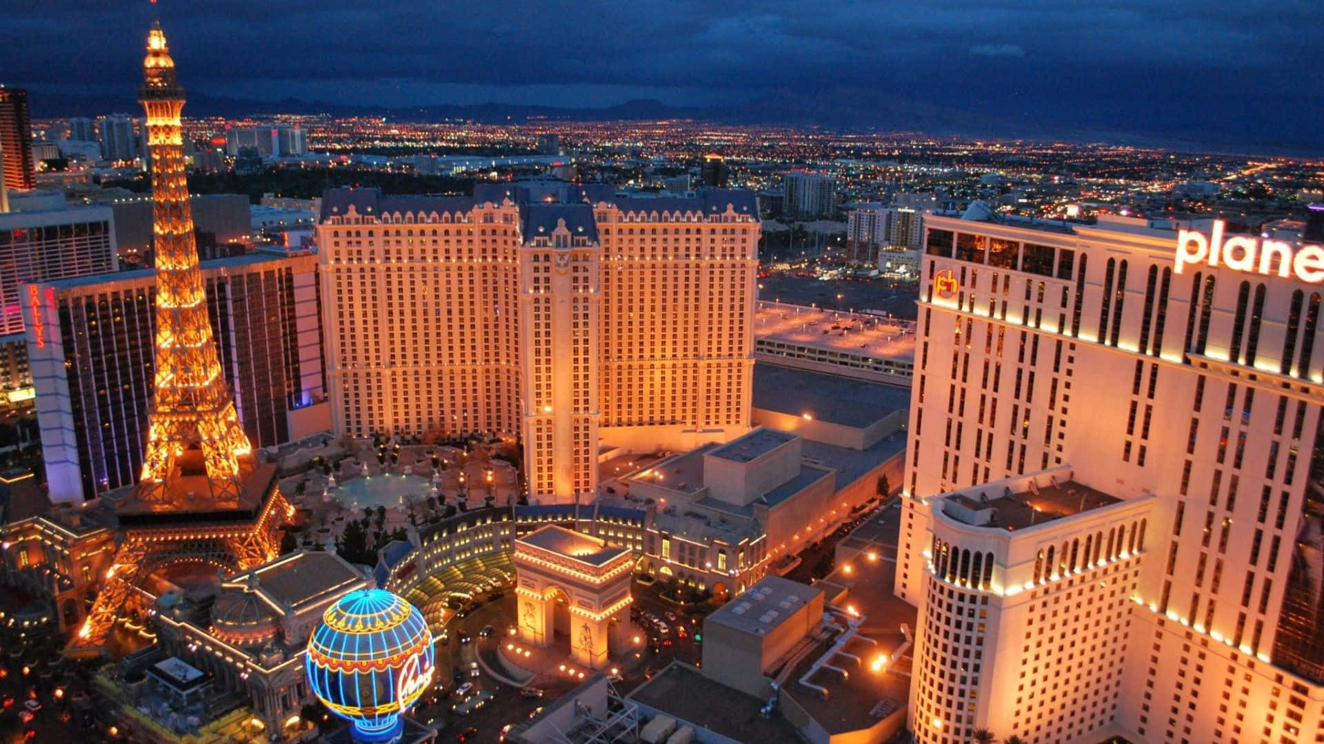 Paris Las Vegas Desktop Background