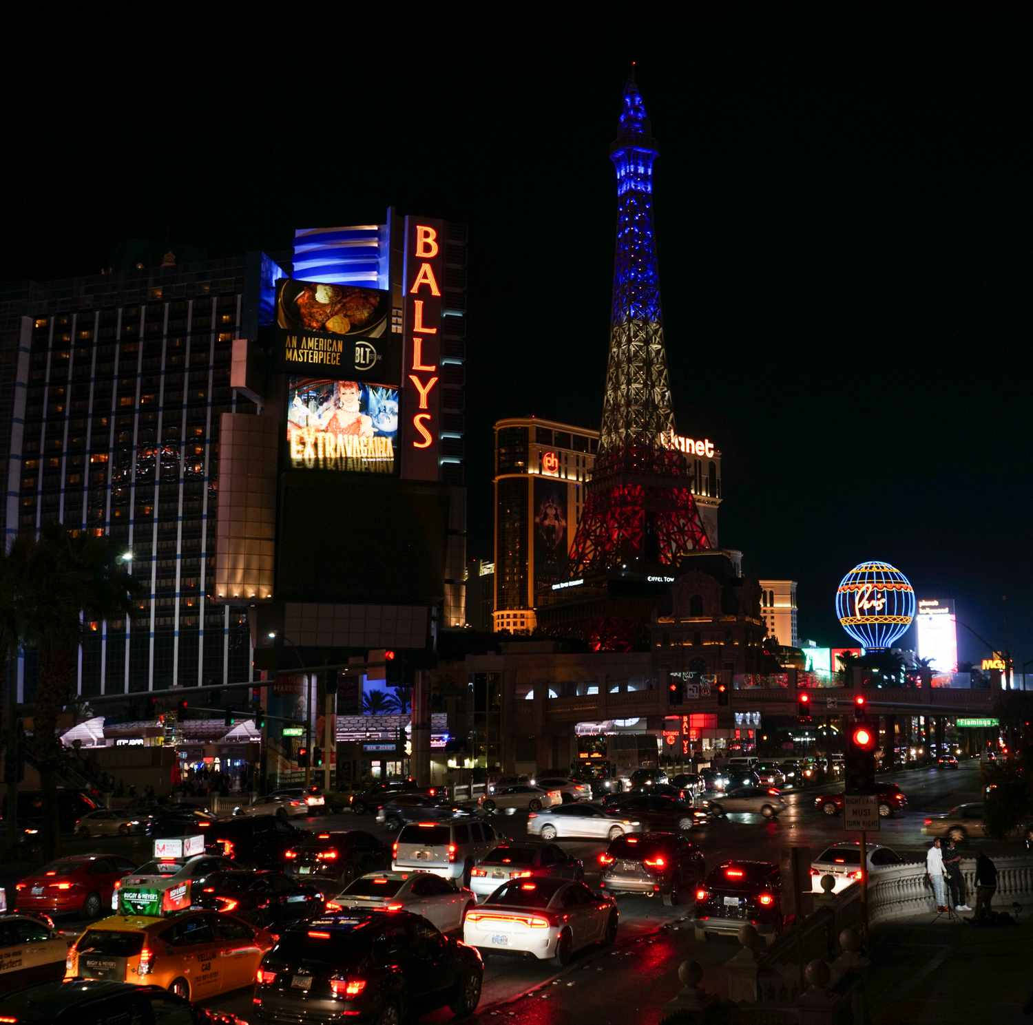 Paris Las Vegas Horseshoe Hotel & Casino Background