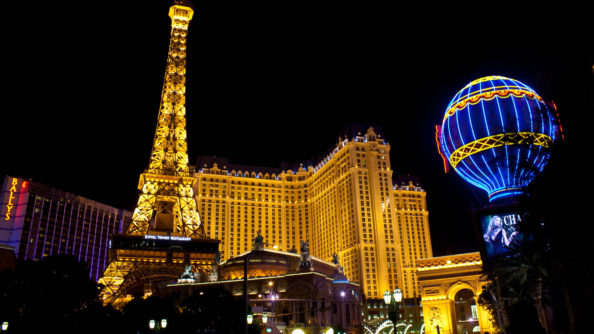 Paris Las Vegas Hotel And Casino Background