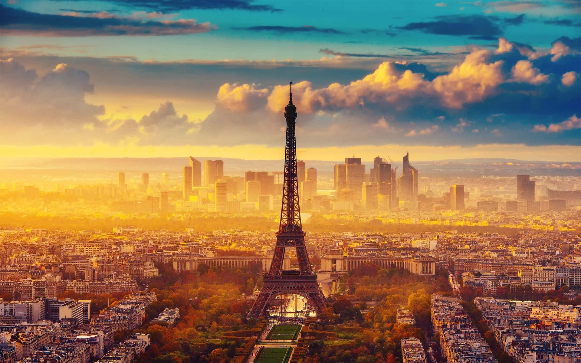 Paris, The City Of Love Background