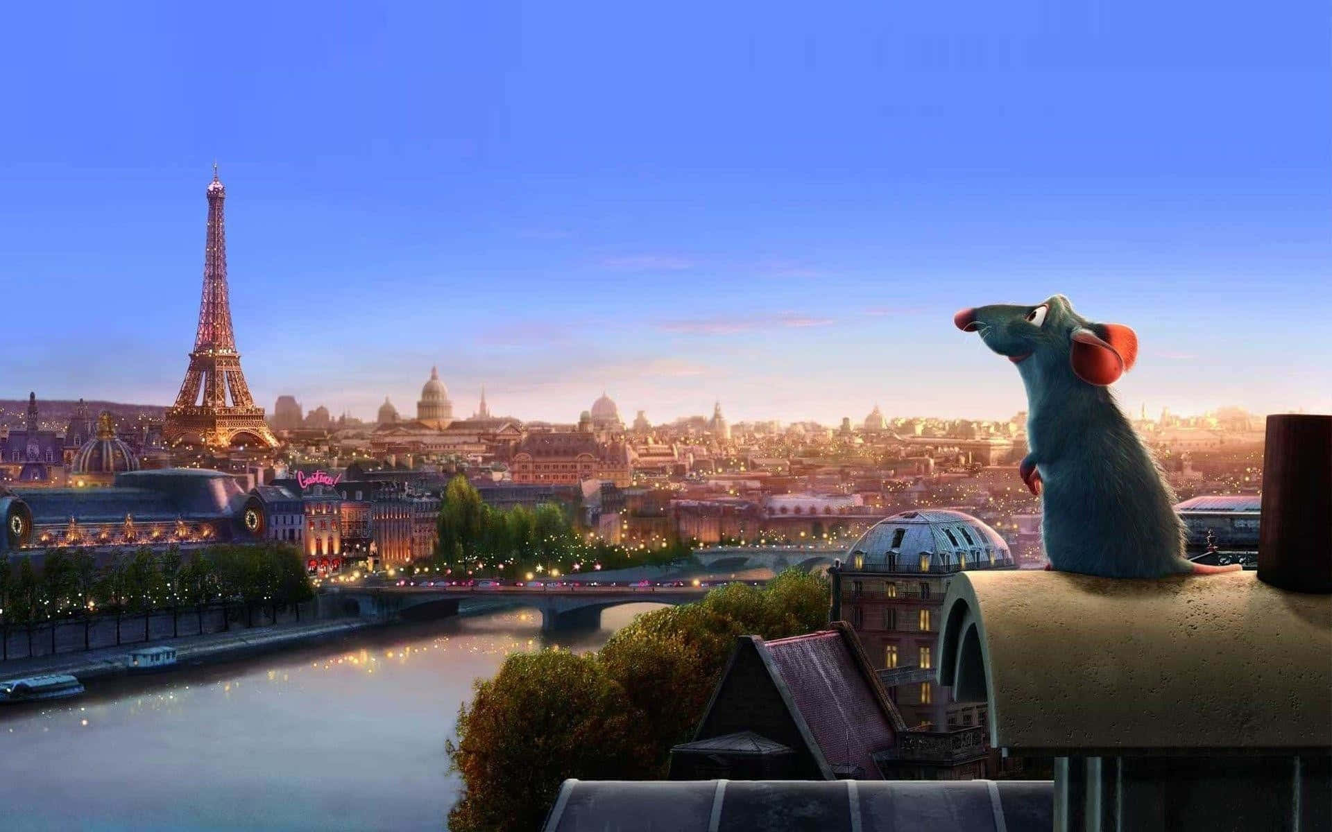 Parisian Dreams Ratatouille View Background