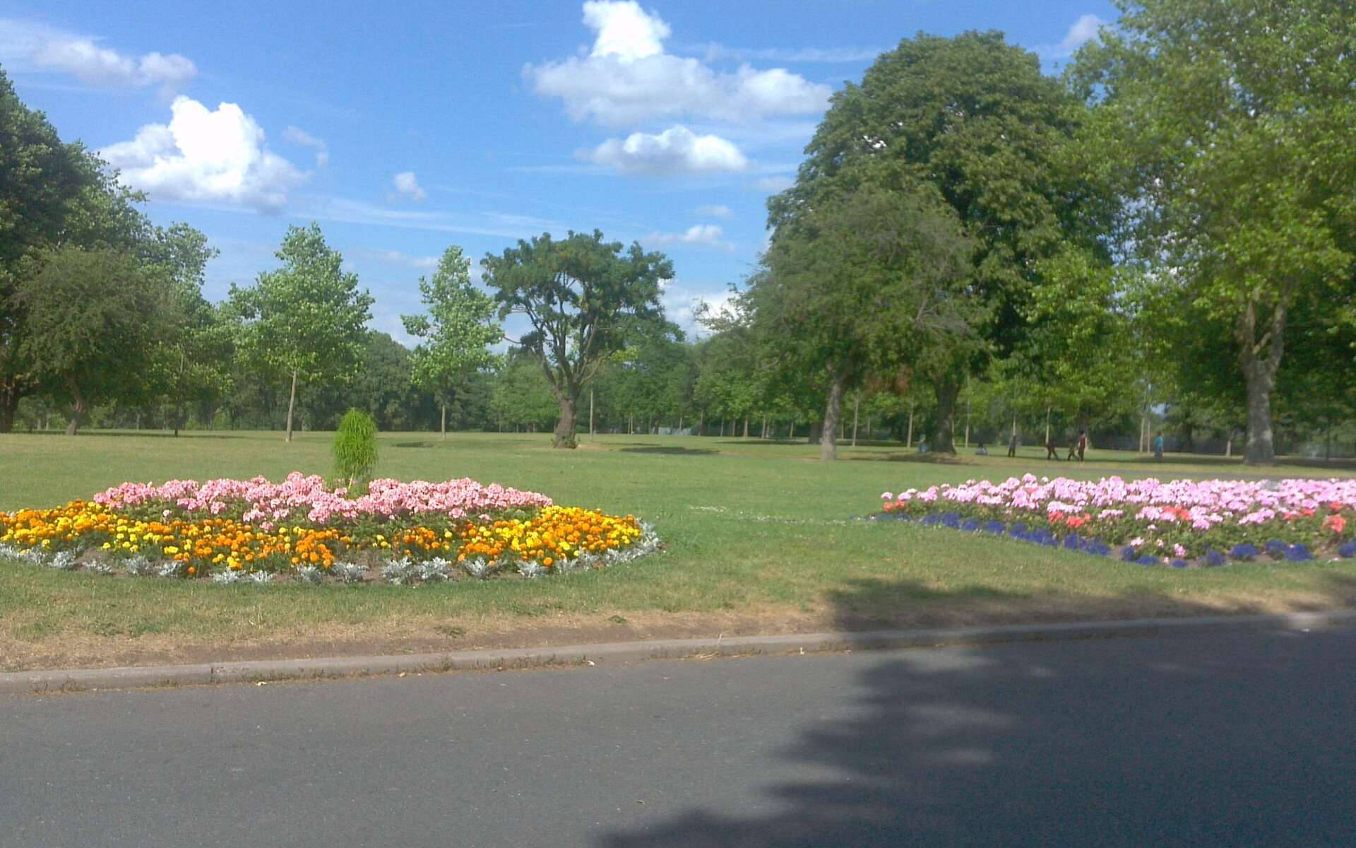 Park Garden In Birmingham City