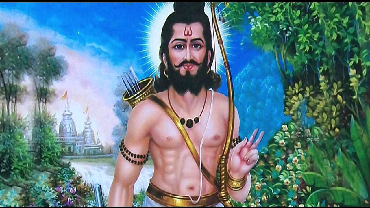 Parshuram At Forest Background