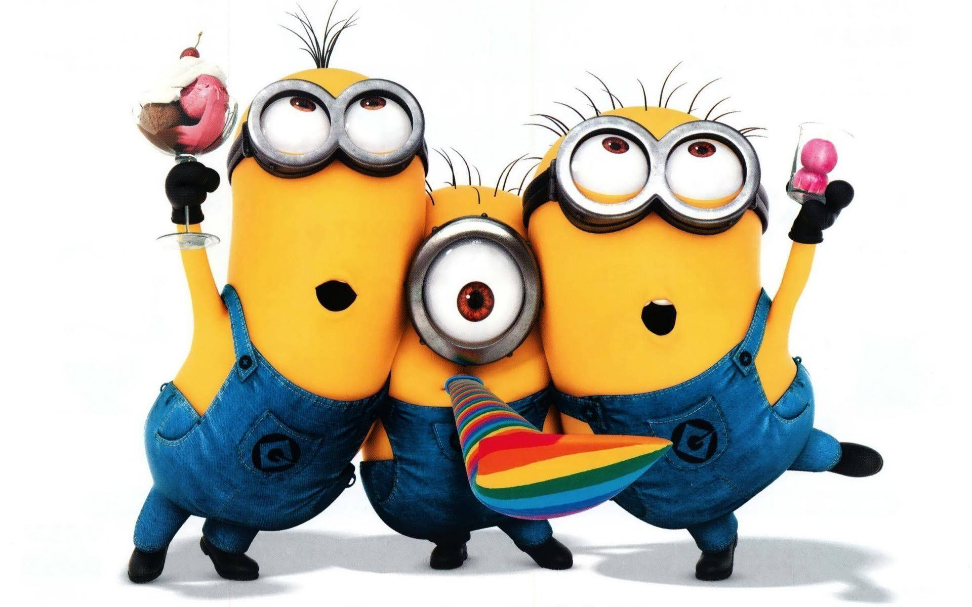 Party Horn Minions Despicable Me 2 Background