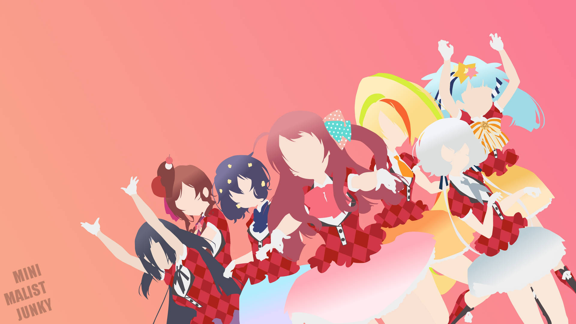 Partying Zombie Land Saga Characters Background