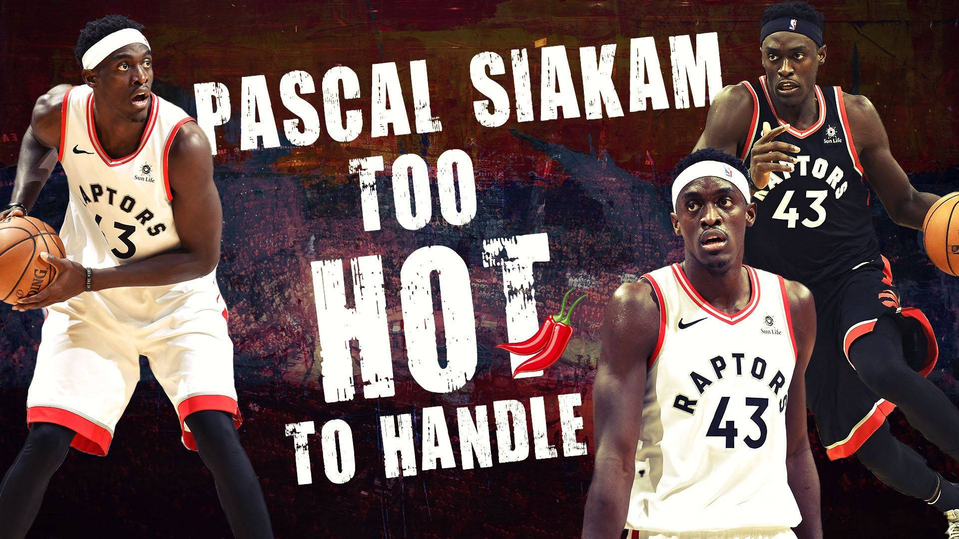 Pascal Siakam Too Hot To Handle Background