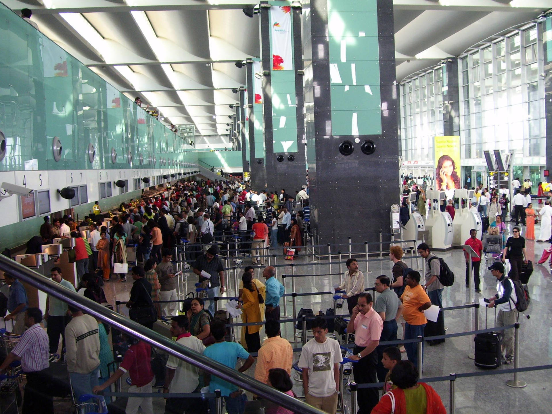 Passengers At Kempegowda Airport
