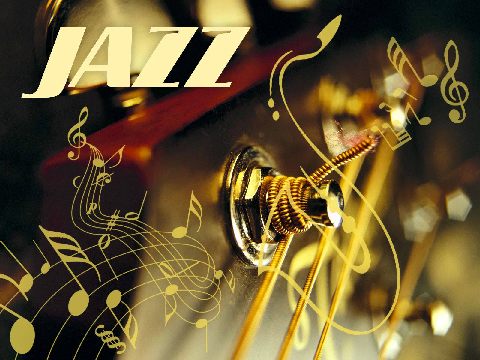 Passion And Rhythm Of Jazz Background