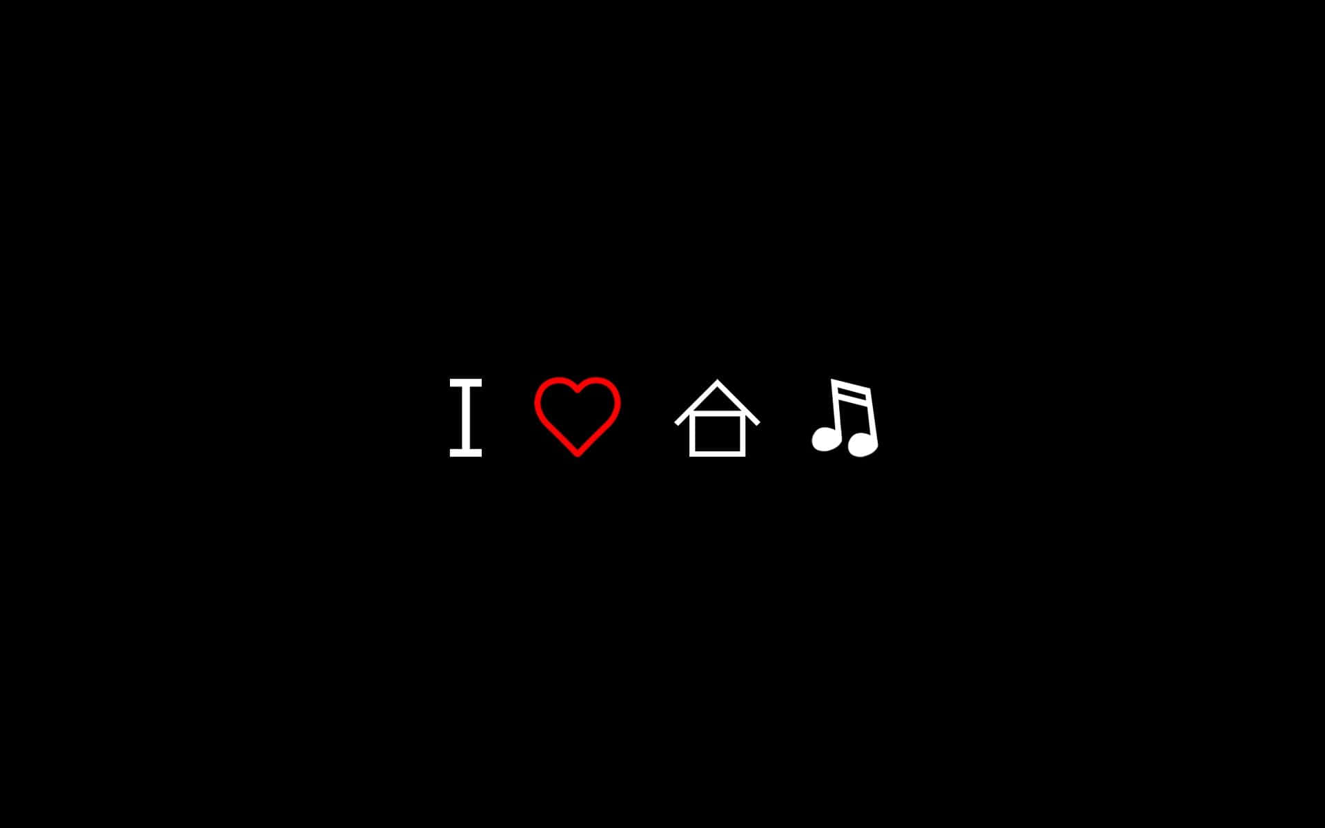 Passionate About House Music - I Heart Pfp Background