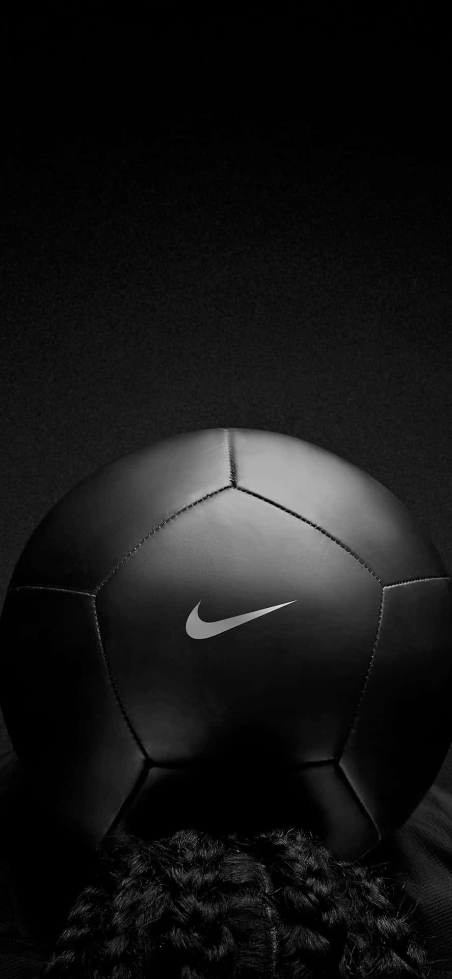Passionate Soccer Player Empowered With Aesthetic Game Background