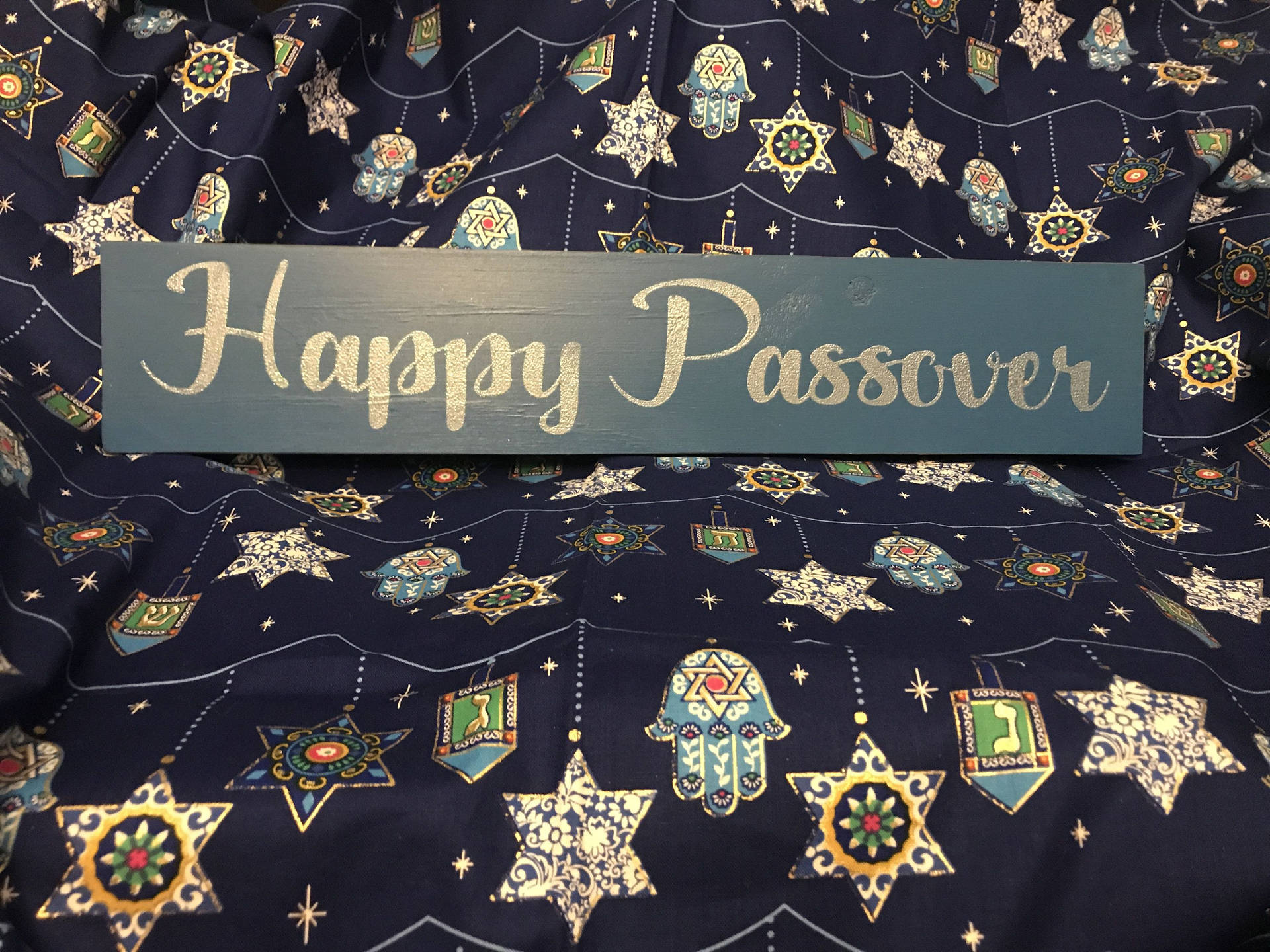 Passover Jewish Star Duvet Background